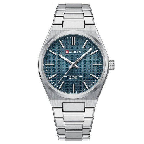 Blokes' Brushed Stainless Steel Watch | Aether